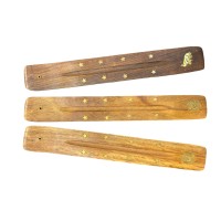 Подставка для благовоний из дерева (коричневая)