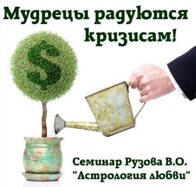 Рузов В.О. "Мудрецы радуются кризисам!" 