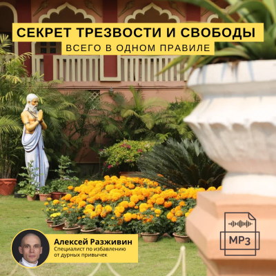 Ачинтья Чайтанья дас (Алексей Разживин) «СЕКРЕТ ТРЕЗВОСТИ И СВОБОДЫ — всего в одном правиле» Лекция по избавлению от дурных привычек.