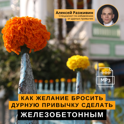 Ачинтья Чайтанья дас (Алексей Разживин) «Как желание бросить дурную привычку сделать железобетонным» Лекция по избавлению от дурных привычек.